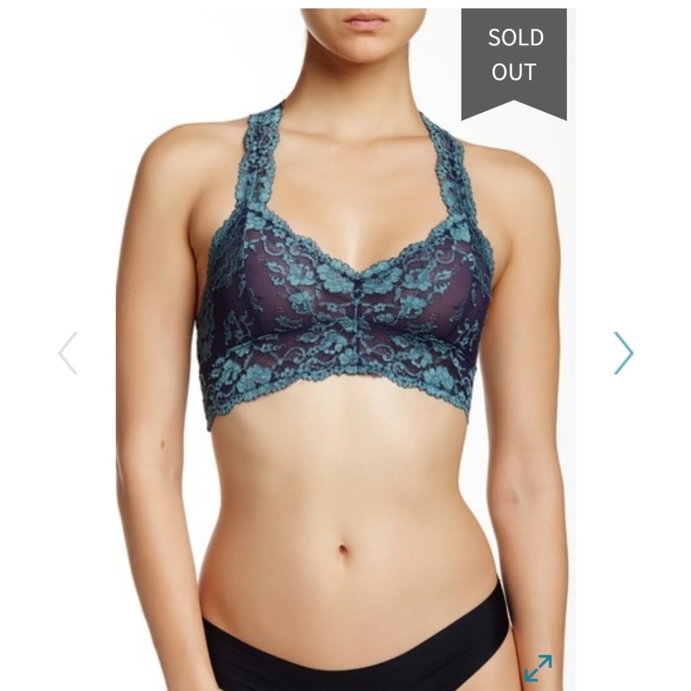 Free People Wild Roses racerback bralette